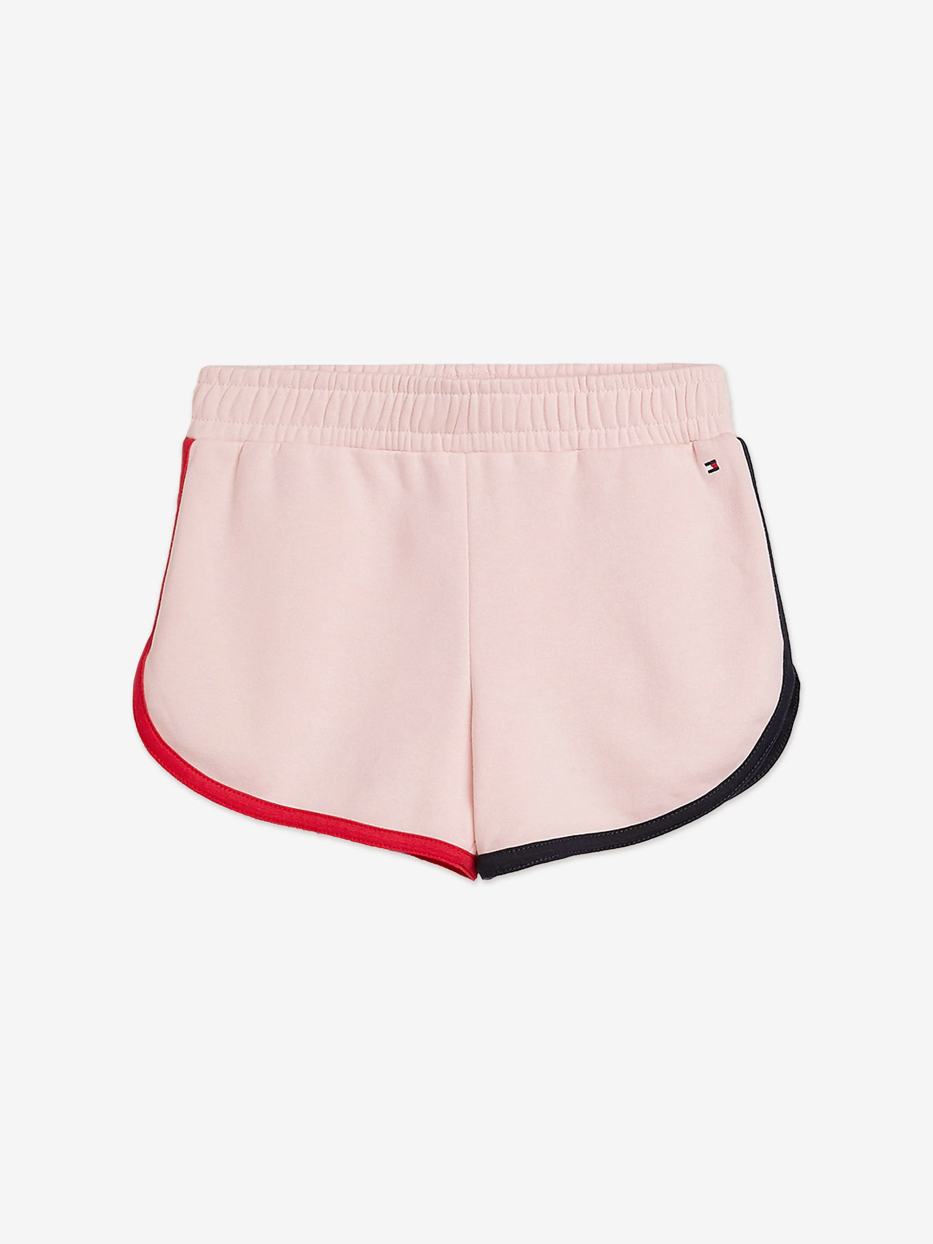 Tommy Hilfiger Girls Global Stripe Shorts in Pink