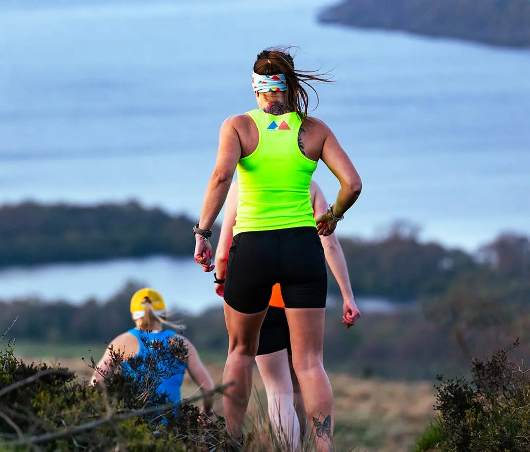 Trail Goddess Black Logo Shorts