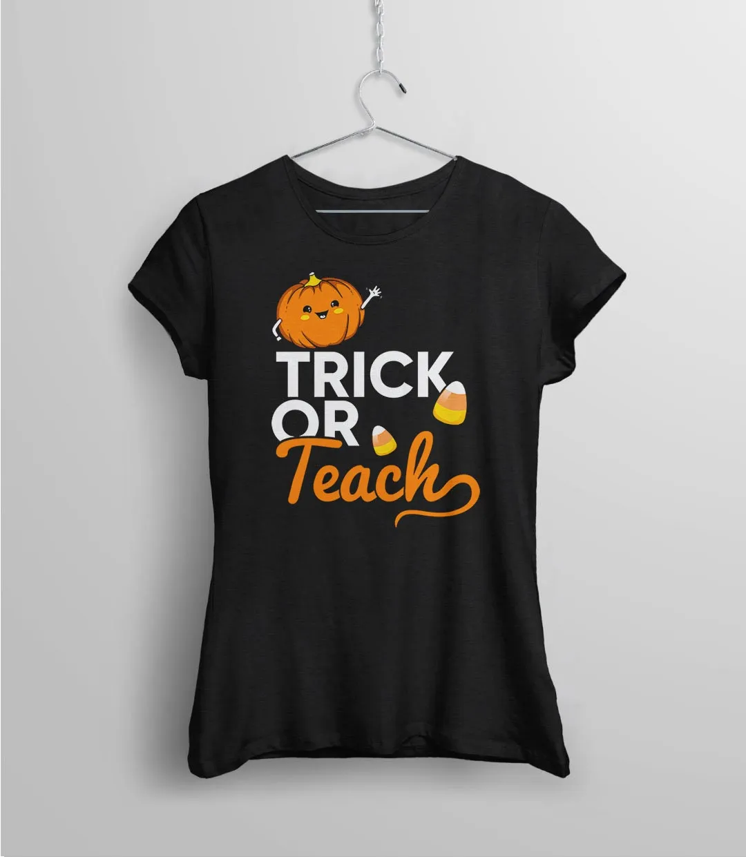 Trick or Teach Halloween Teacher T-Shirt