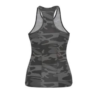 Womens Camo Workout Performance Tank Top