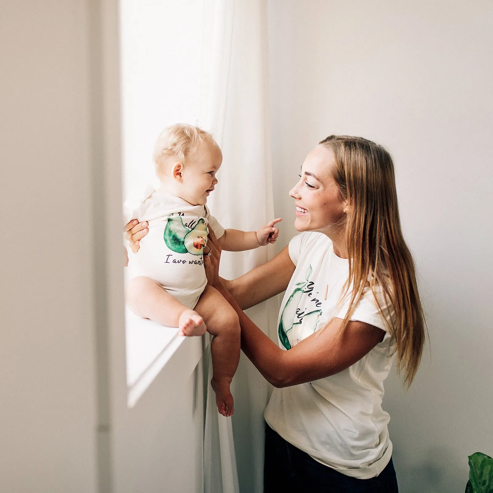 You're All I Avo Wanted Avocado Women's T-Shirt & Organic Baby Onesie® Matching Outfits